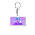 充電中のおじさんと大人のおもちゃ Acrylic Key Chain