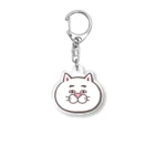 目つきの悪い猫＠いけやけいの顔だけシリーズ Acrylic Key Chain