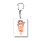 アフロ屋さんのそよちゃん Acrylic Key Chain