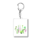 外山康雄　野の花館の山菜集合！ Acrylic Key Chain