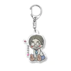 面白いが身近なショップのみやびちゃんアクリルキー Acrylic Key Chain