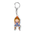 イラストレーター SMILES FACTORYのナポリタンちゃん Acrylic Key Chain