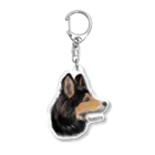 CELLOtoNERIのMametachan Acrylic Key Chain