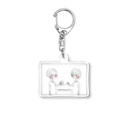 午前五時のうとうとの私はできる、こいつと違って Acrylic Key Chain