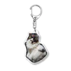 ねこネコ家族のてん(B) Acrylic Key Chain