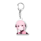 cross✟のぴんく💖地雷ちゃんアクキー Acrylic Key Chain