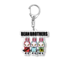  BEAN BROTHERSの3 BEAN BROTHERS アクリルキーホルダー