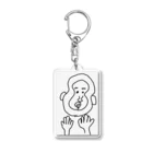 Rikiの手術医ゴリラ Acrylic Key Chain