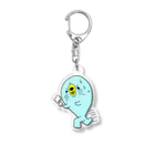 おまつまつまつ（うさぎ/くま）のいそぐあざら井さん Acrylic Key Chain