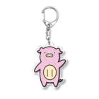 おにゅんの森ストアのおにゃぶひ・アクキー Acrylic Key Chain