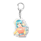 ゆうみさんの女の子 Acrylic Key Chain