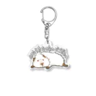 【モルモット】Mugi & Ruki【四国犬】のRe: 働きたくないモルモット Acrylic Key Chain