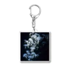 天秤座の夜の海月たち Acrylic Key Chain