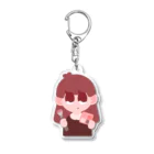 あまの川.jpのメイクアップハッピーガール (あかね) Acrylic Key Chain