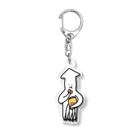 ＋Whimsyのいかみりん Acrylic Key Chain