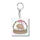 pote©o*  ハンドメイドドッグウェアのソラちゃん　イースターバージョン Acrylic Key Chain