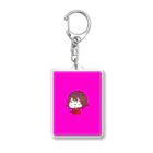 boyaとユカイな仲間タチのboyaくんアクリルキー(ピンク) Acrylic Key Chain