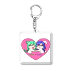 夜のボッチ集会officialのあいりんアクキー Acrylic Key Chain