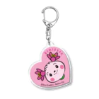 Kimipyon Goods Shopのハートのキーホルダー Acrylic Key Chain