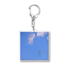 YURURIのくらげblue Acrylic Key Chain