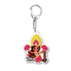 FOXY COLORSのOri Tahiti タヒチアンダンス Acrylic Key Chain