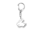 shop　プラグシールのうさんぽ Acrylic Key Chain