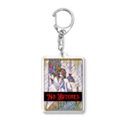 No Bitches 総塾長@REALITYの【LADY】No Bitches Acrylic Key Chain