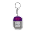 ★SUZURIのTシャツセール開催中！！！☆kg_shopの次、とまります【視力検査表パロディ】 Acrylic Key Chain