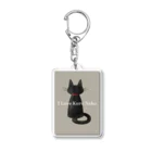 くろねこでいずのあいらぶくろねこ Acrylic Key Chain