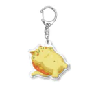 オムタマスタジオのオムネコ バターライス Acrylic Key Chain