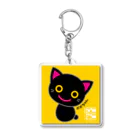 にこねこ【保護猫の保育園】のポポちゃんキーホルダー Acrylic Key Chain