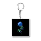 Blue Rose のBlue Rose**青い薔薇 Acrylic Key Chain