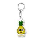 Hey! Kids KidsのCute Pineapple Liam’s English World かわいいパイナップル Acrylic Key Chain