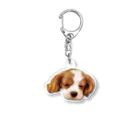 monsterdogのキャバリア tantan Acrylic Key Chain