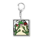 にあしもん　ピコくん店のピコくん見てるよｫ！ Acrylic Key Chain