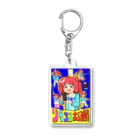 内田清輝・グ弍の架空の科学ビデオ教材『リモコン大図解』のアクリルキーホルダー！ Acrylic Key Chain