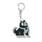 気まぐれサト公のおミせばのホシエト　イヌ Acrylic Key Chain