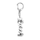 Siesha official goods storeの夏の大三角 ロゴ 黒 Acrylic Key Chain