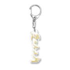 Siesha official goods storeの夏の大三角 ロゴ 黄色 Acrylic Key Chain