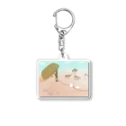 弥生の人生山あり谷あり Acrylic Key Chain