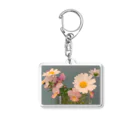 Flower Flower。のけなげな小花。 Acrylic Key Chain