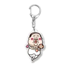 タンクトップ部長の店のちーたんとこけティッシュちゃん Acrylic Key Chain