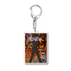 Runaway_Peninsulaの中華共産趣味レトロアニメ風 Acrylic Key Chain