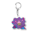 バンズオリジナルの<GBR>COSMIC ロビット Acrylic Key Chain