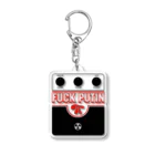 RYOJIROCKのFUCK PU TIN Acrylic Key Chain