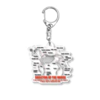 こさぶぅ店長の馬グッズラボの馬の骨スケルトンホース・SKELETON HORSE Acrylic Key Chain