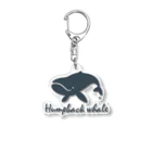 Atelier Pomme verte のHumpback whale22 Acrylic Key Chain