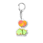 ぺぺちゅんの風船かいじゅうベビー Acrylic Key Chain