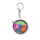 nvivetoのカナダの大自然と動物たち〜Banff Canada〜バンフカナダ〜カラーバージョン Acrylic Key Chain