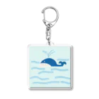 フライShopのクジラ Acrylic Key Chain